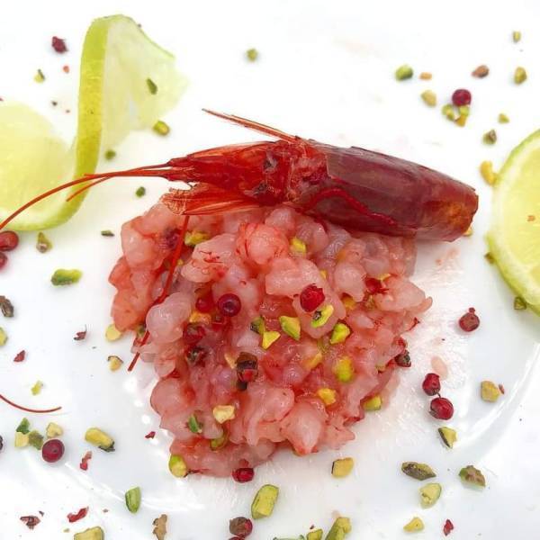Tartàre di Gambero Rosso