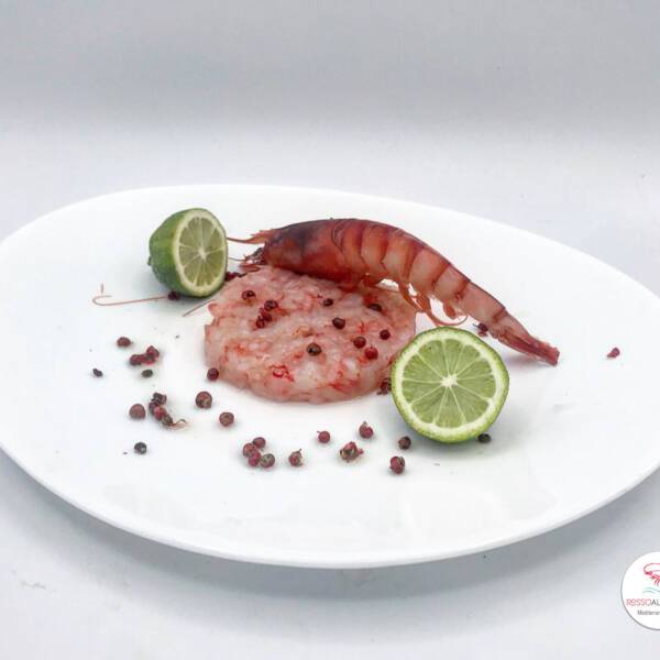 tartare di gambero viola rossoalbamare