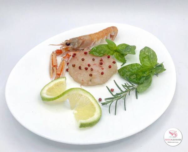 tartare di scampi rossoalbamare